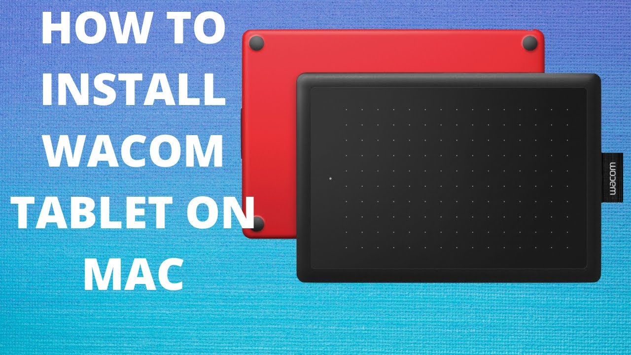 wacom tablet mac
